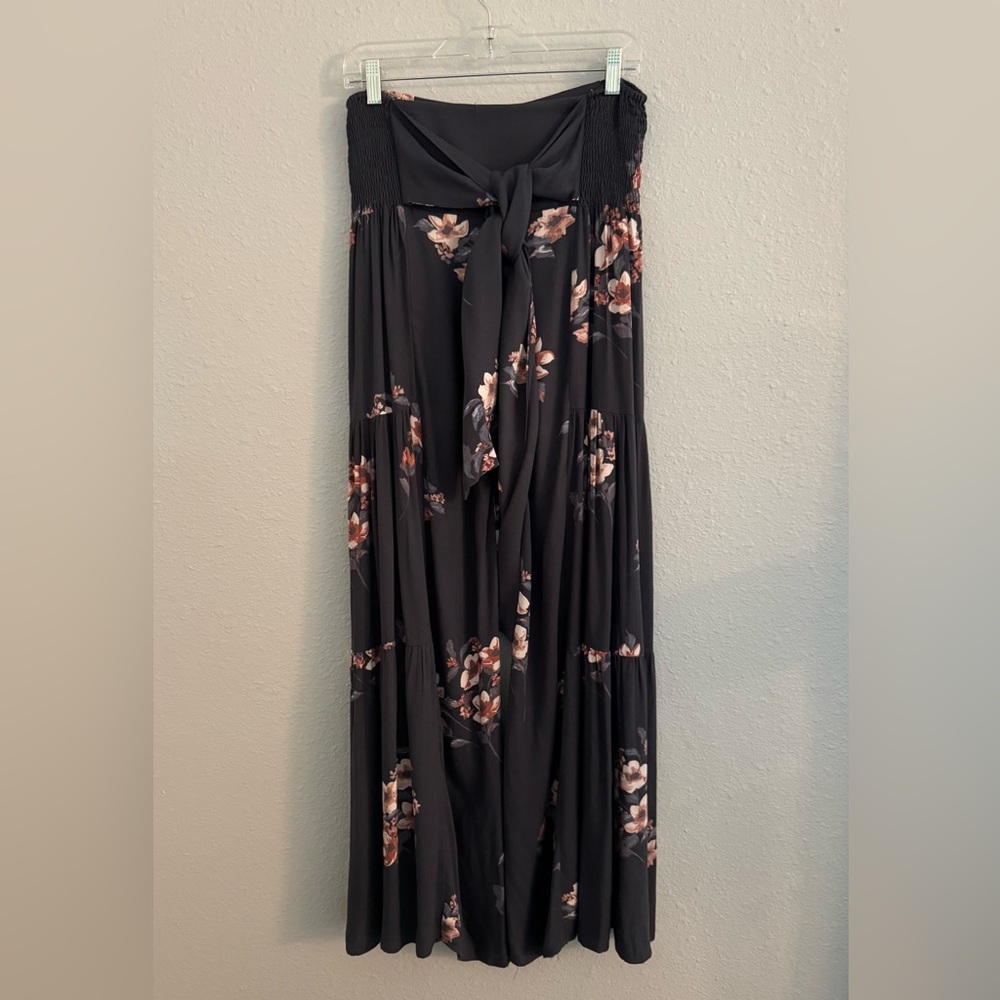 Olivaceous Wide Leg Floral Palazzo Pants size Large - Picture 3 of 12